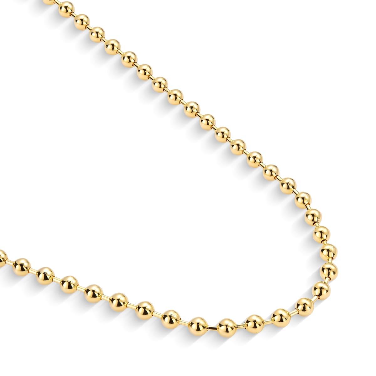 Colar Sfera Banhado A Ouro 18k - Mafê Acessórios