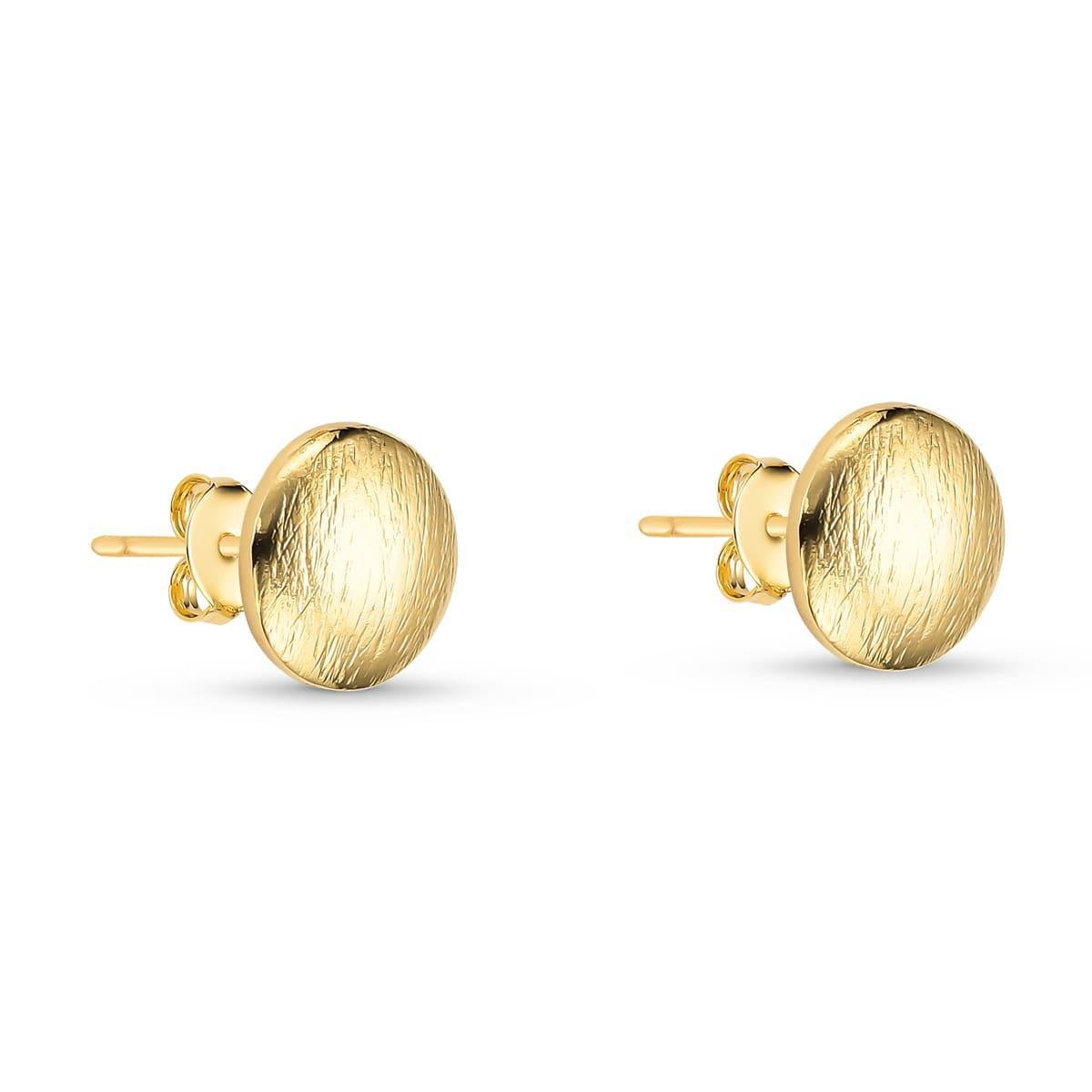 Brinco Moderno Banhado a Ouro 18k
