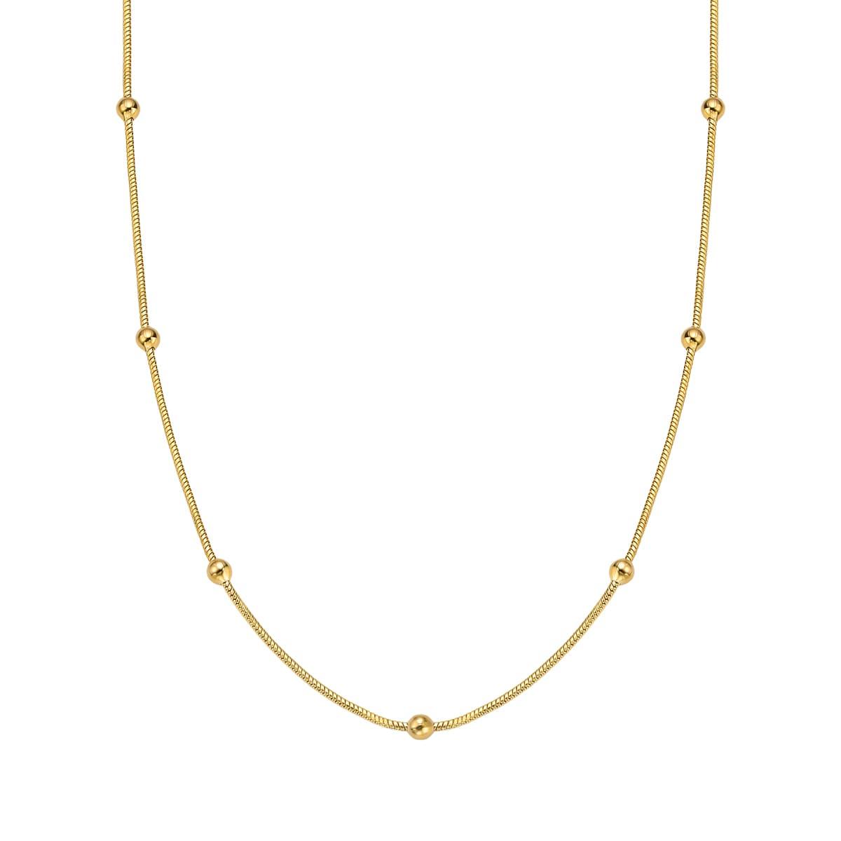Colar Bolinhas Banhado a Ouro 18K - Mafê Acessórios