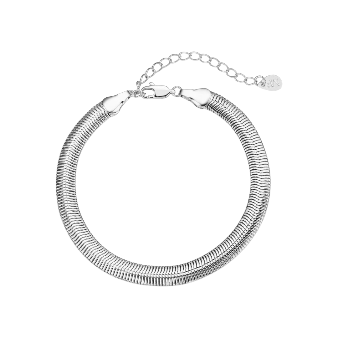Pulseira Malha Prata