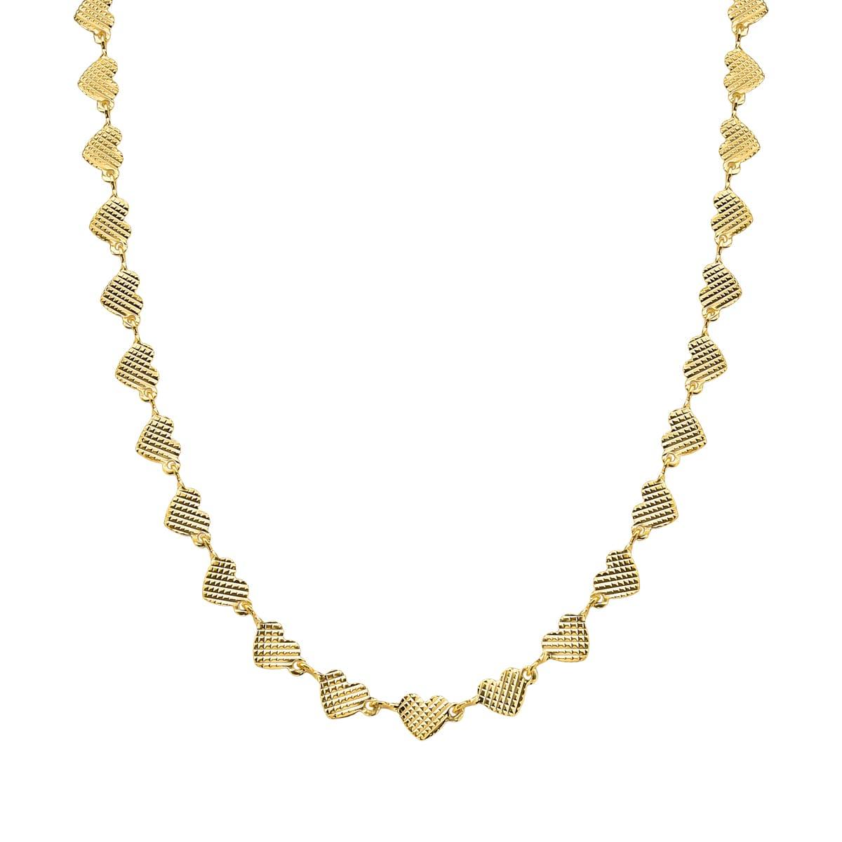 Colar Coração Banhada a Ouro 18K - Mafê Acessórios