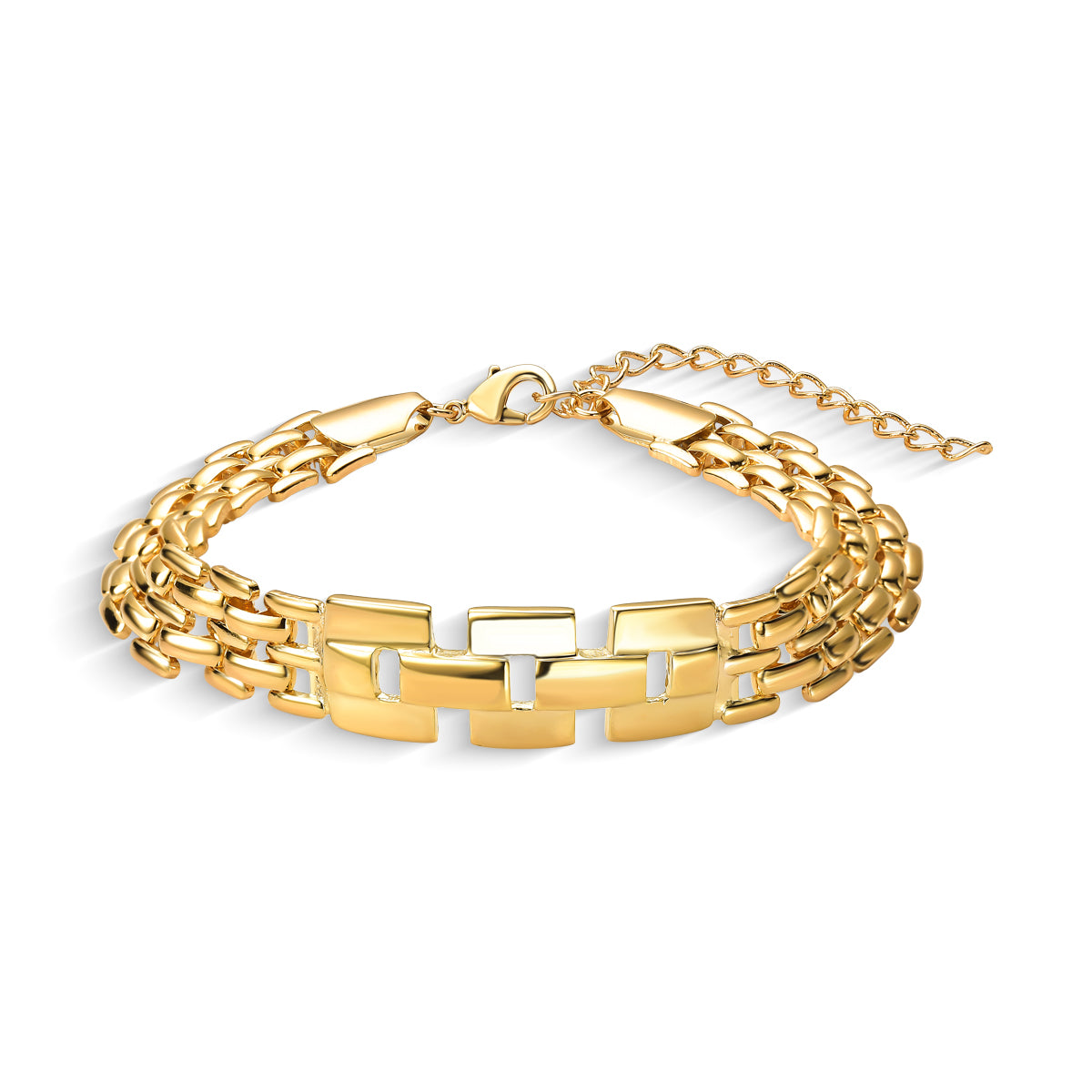 Pulseira Corrente Lara Banhada A Ouro 18K