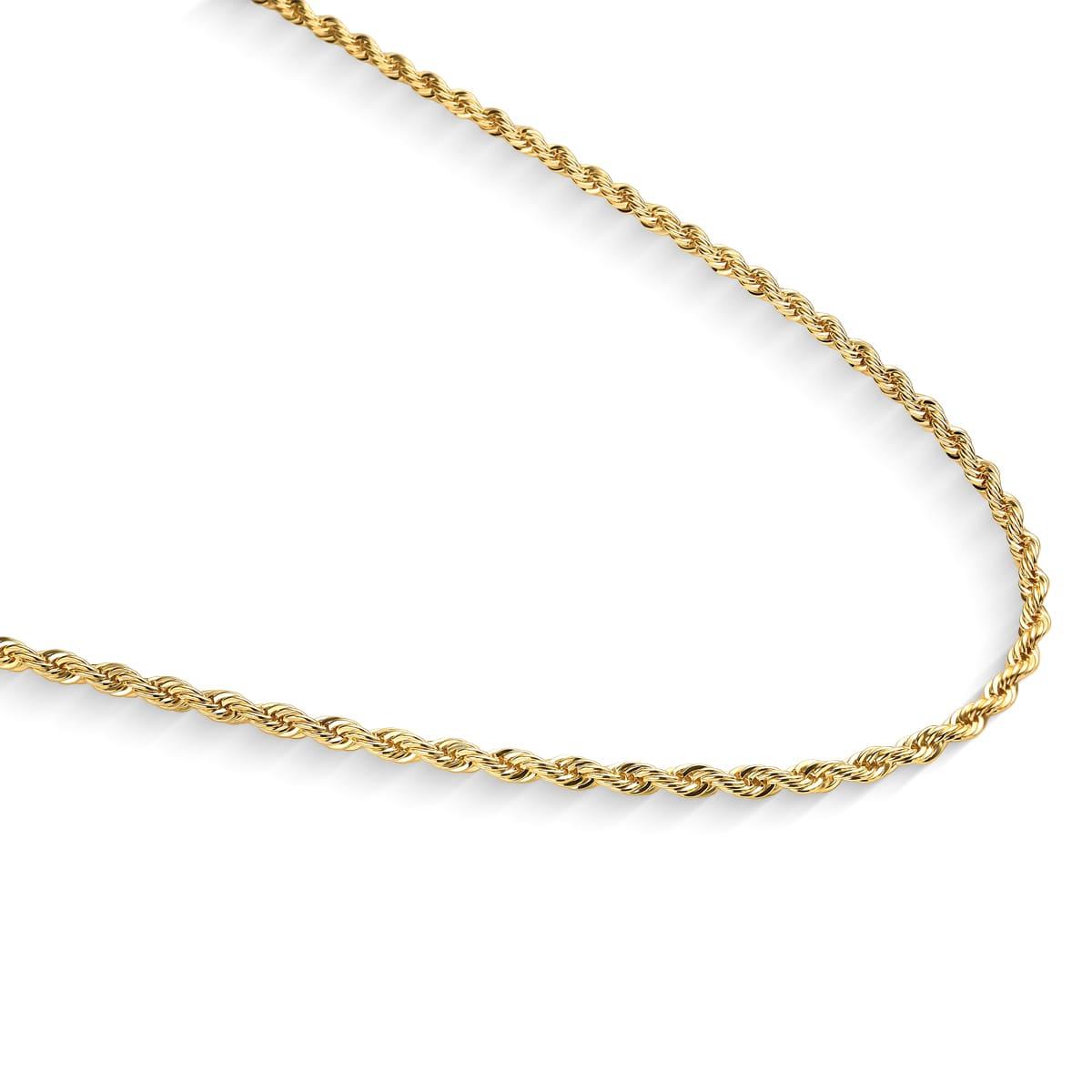 Colar Cordão Baiano Banhado A Ouro 18K