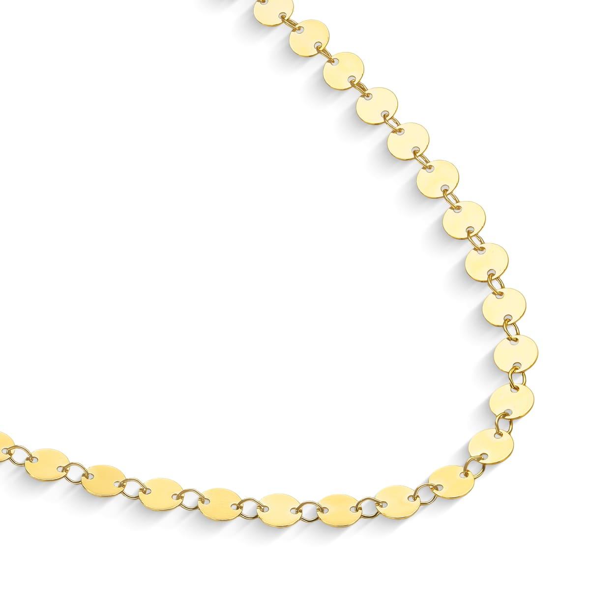 Colar Medalhas Banhadas a Ouro 18K