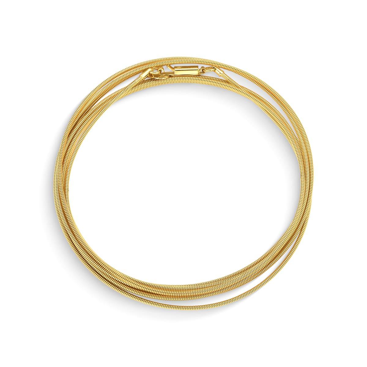 Pulseira Vários Fios Banhado a Ouro 18k