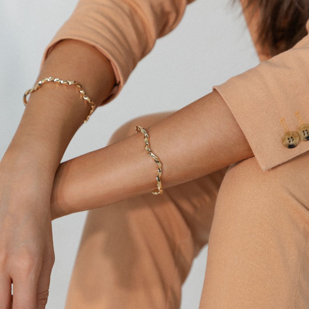Bracelete Grace Banhado a Ouro 18k