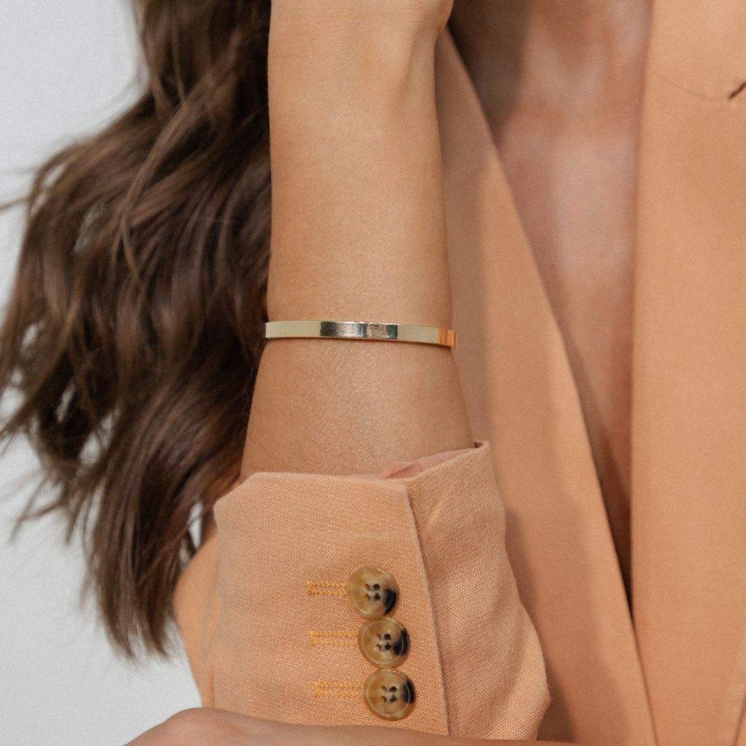 Bracelete Bella Banhado a Ouro 18k