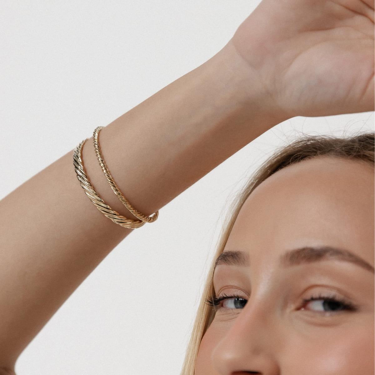 Bracelete Milla Banhado a Ouro 18k