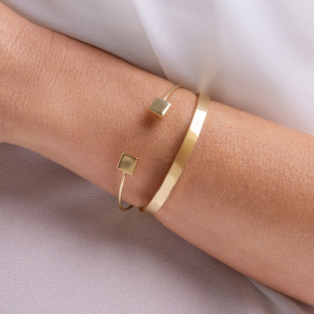 Bracelete Bella Banhado a Ouro 18k