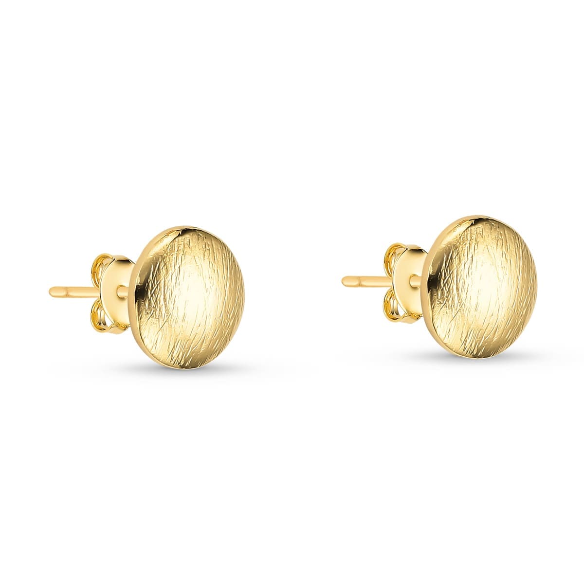 Brinco Moderno Banhado a Ouro 18k - Mafê Acessórios