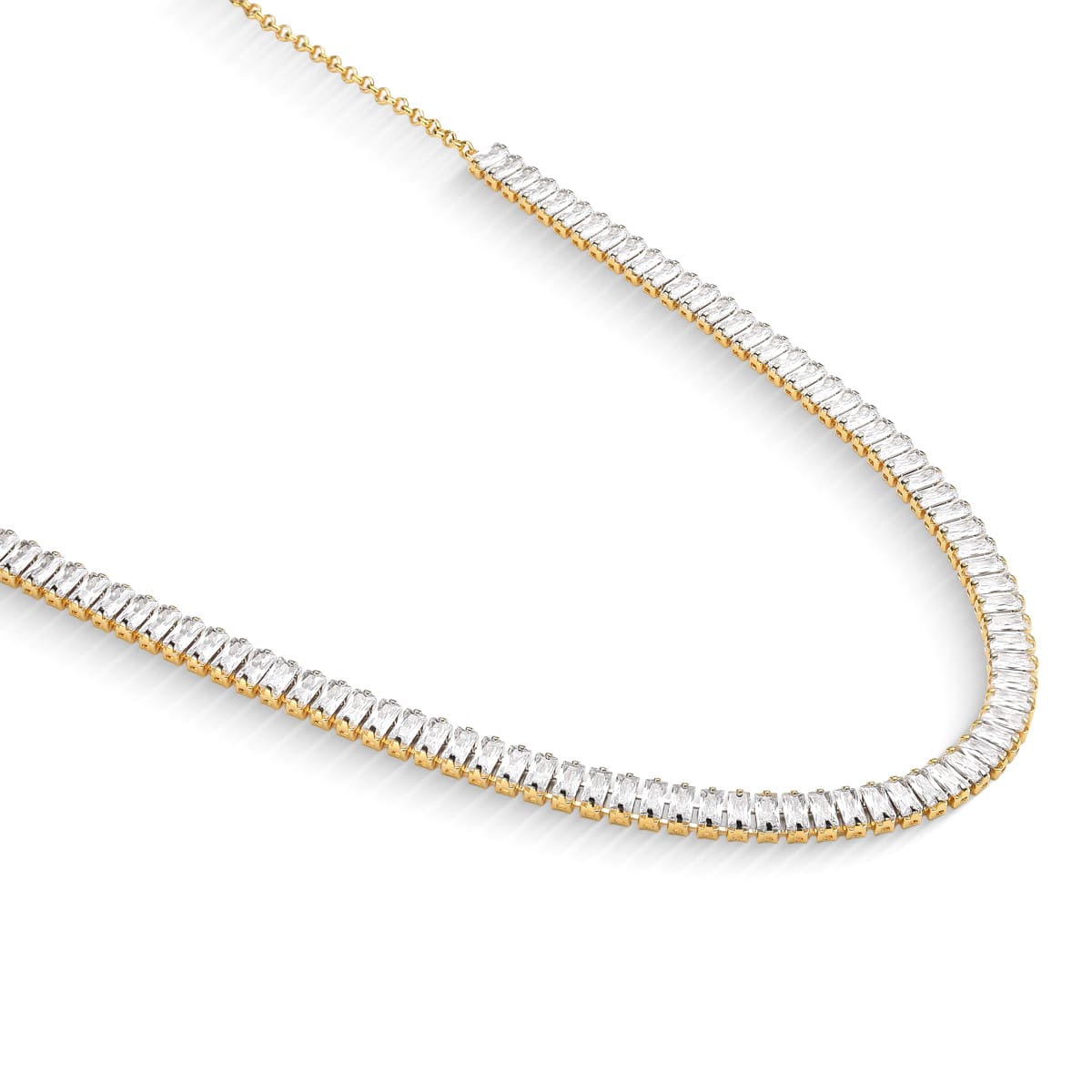 Colar Riviera Fita Banhada a Ouro 18k - Mafê Acessórios