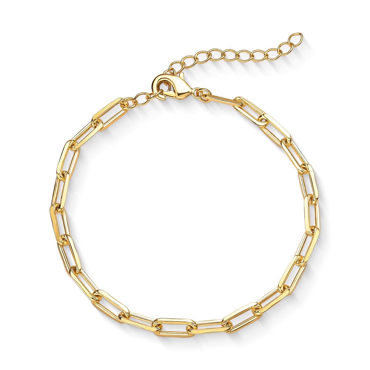 Pulseira Elos Cartier Banhada a Ouro 18K