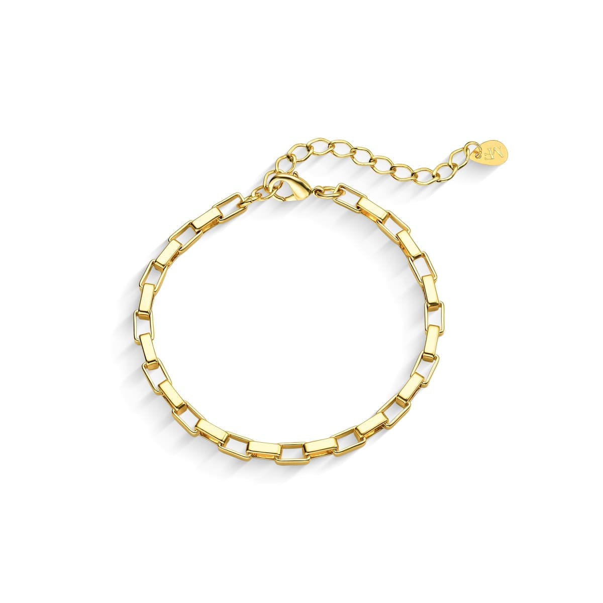 Pulseira Veneziana Banhada A Ouro 18K
