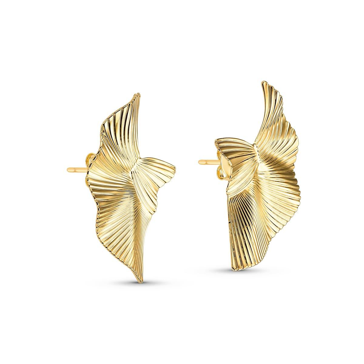 Brinco Luminis Banhado A Ouro 18K
