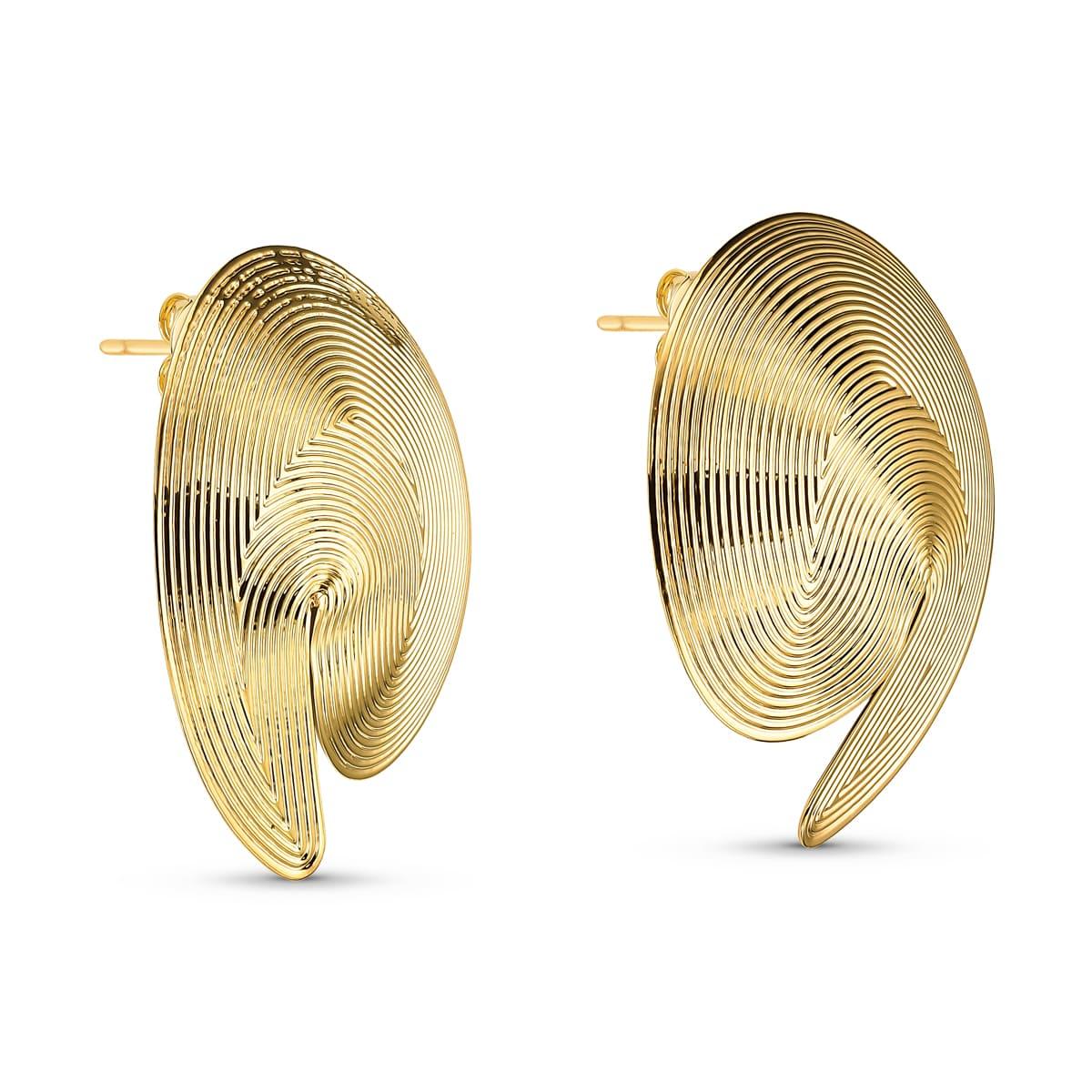 Brinco Lumi Banhado A Ouro 18K