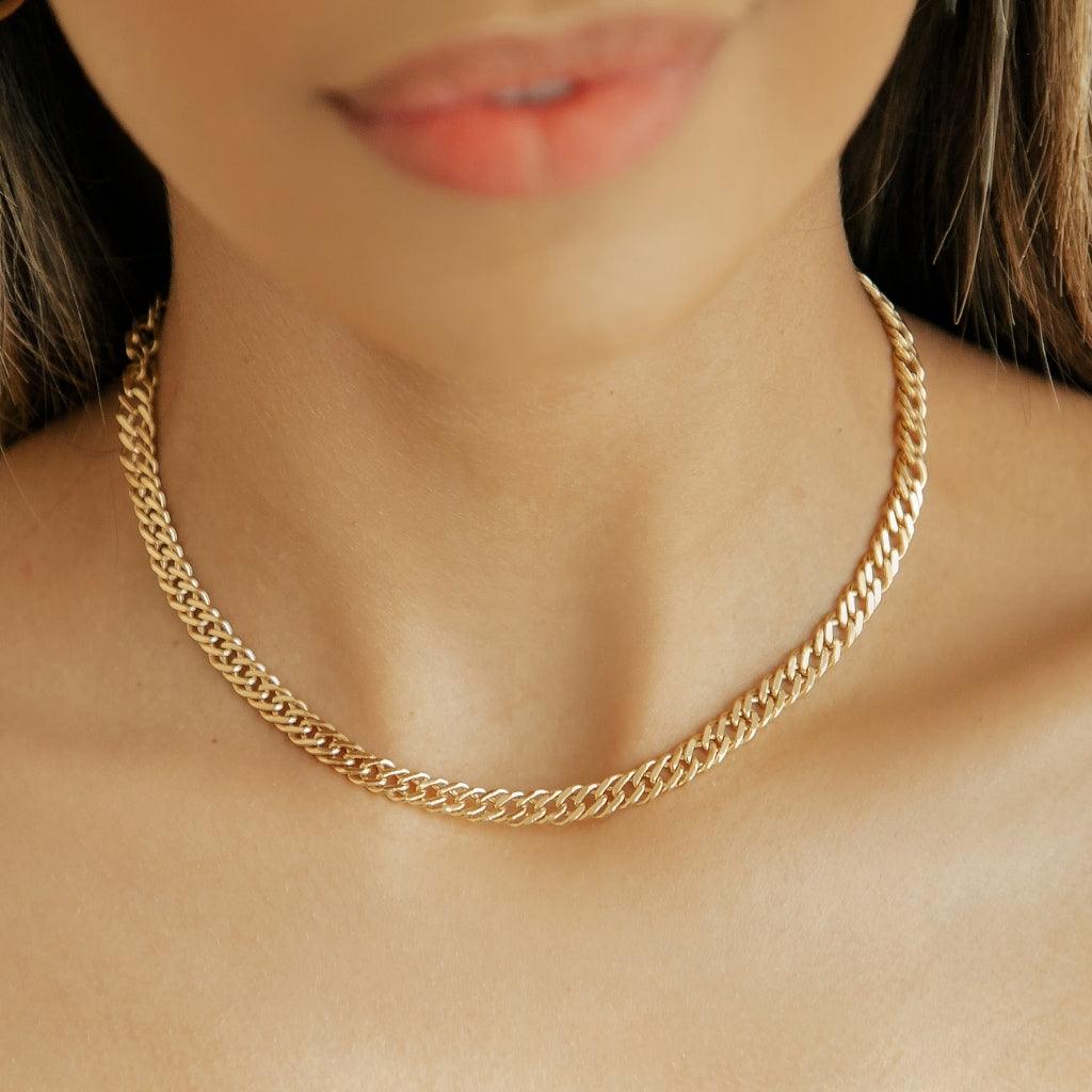 Choker Grumet Banhada a Ouro 18K - Mafê Acessórios