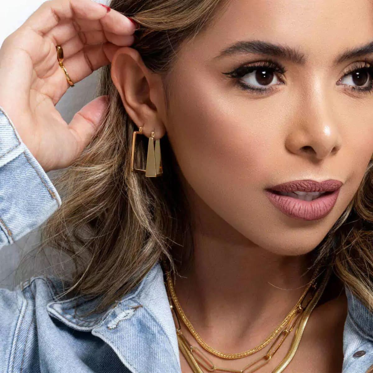 Choker Corrente Elos Banhada a Ouro 18k - Mafê Acessórios