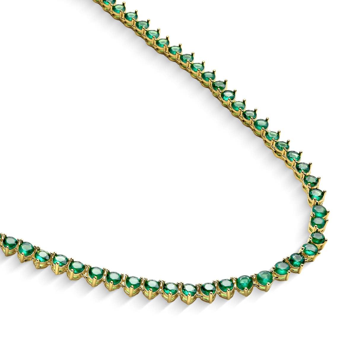 Colar Riviera Colorida Banhada A Ouro 18k - Mafê Acessórios