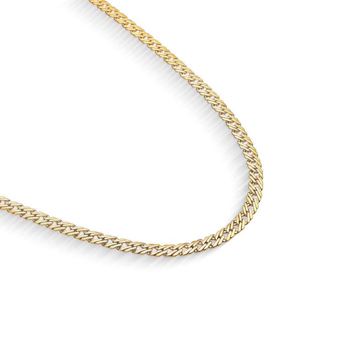 Colar Grumet Banhada a Ouro 18K