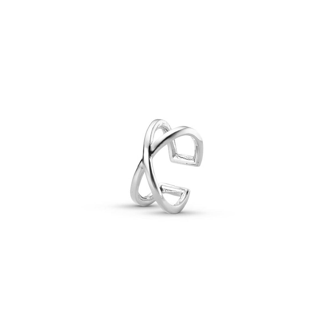 Piercing Fio Cruzado Prata