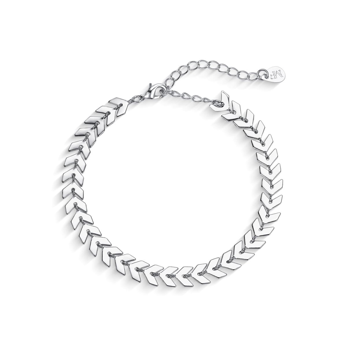 Pulseira Escamas Prata