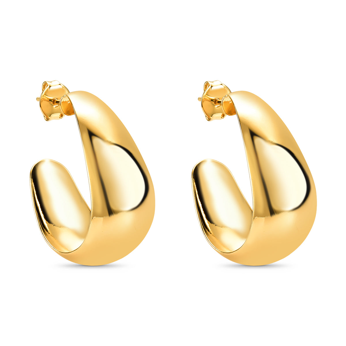 Brinco Mega Banhado a Ouro 18k
