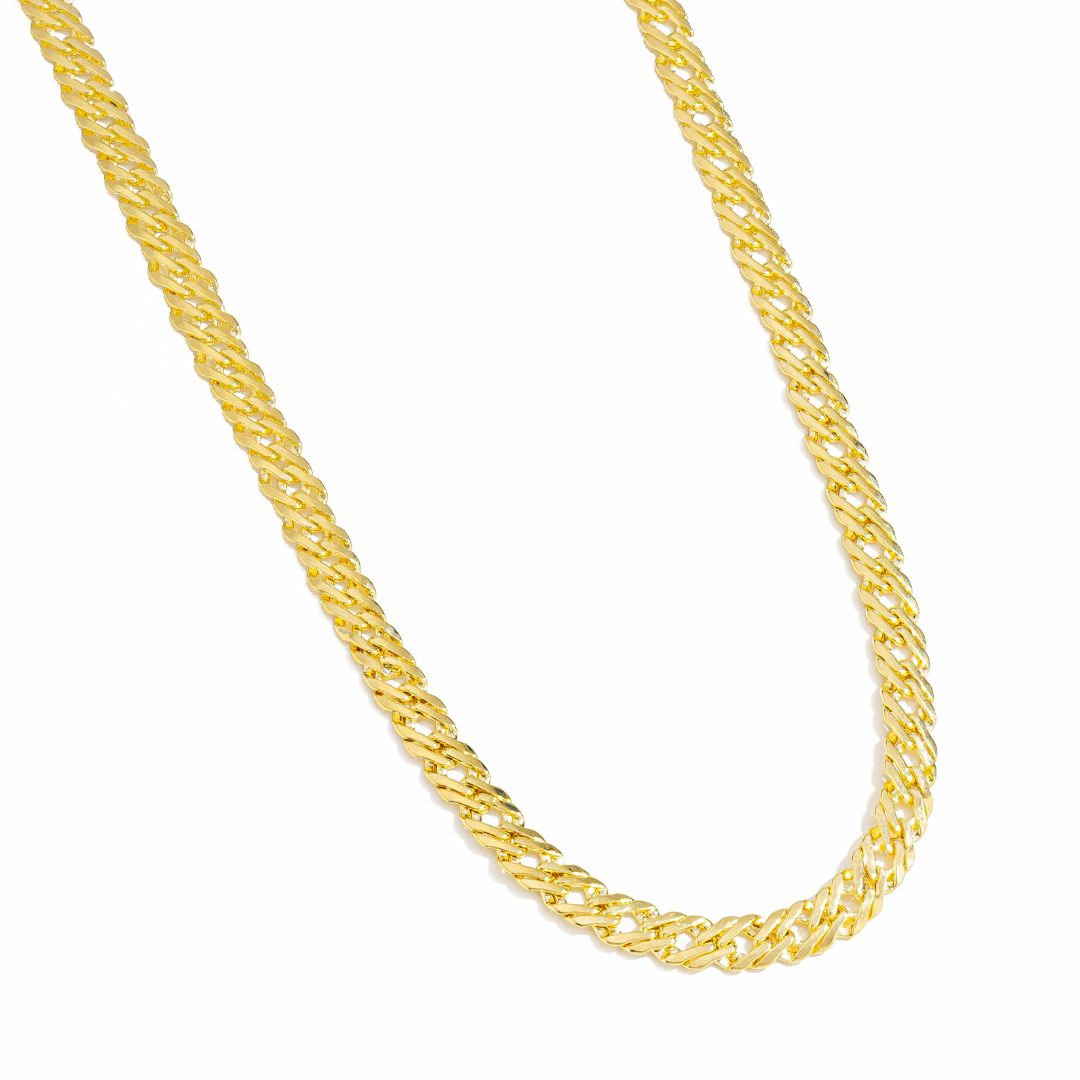 Colar Grumet Banhada a Ouro 18K