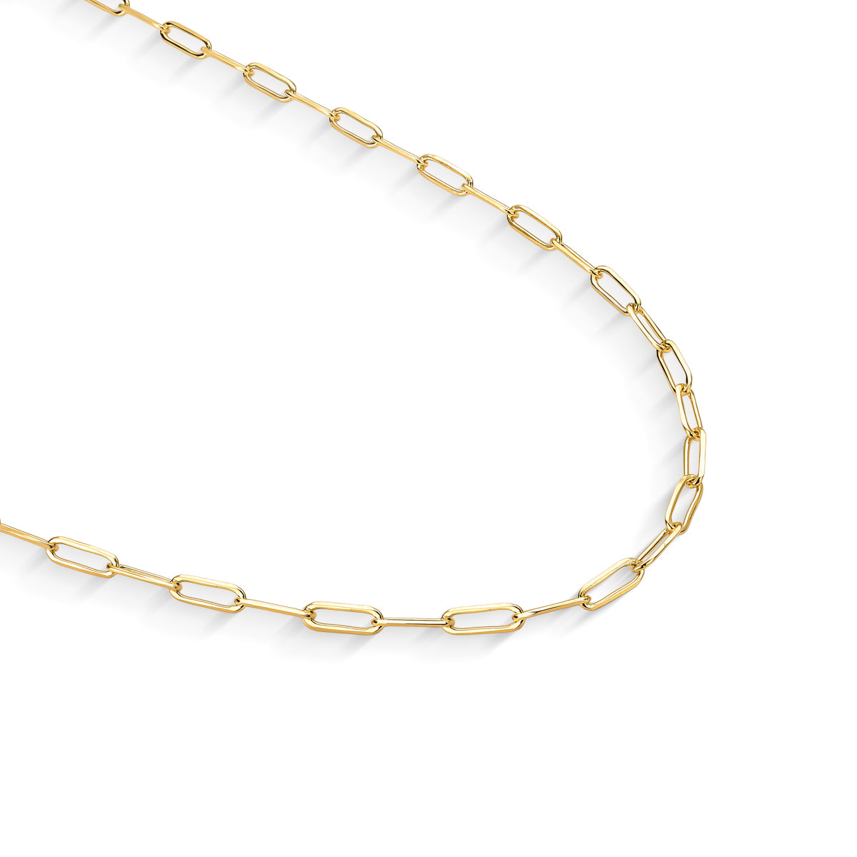 Colar Corrente Cartier Diamantada Banhado a Ouro 18k