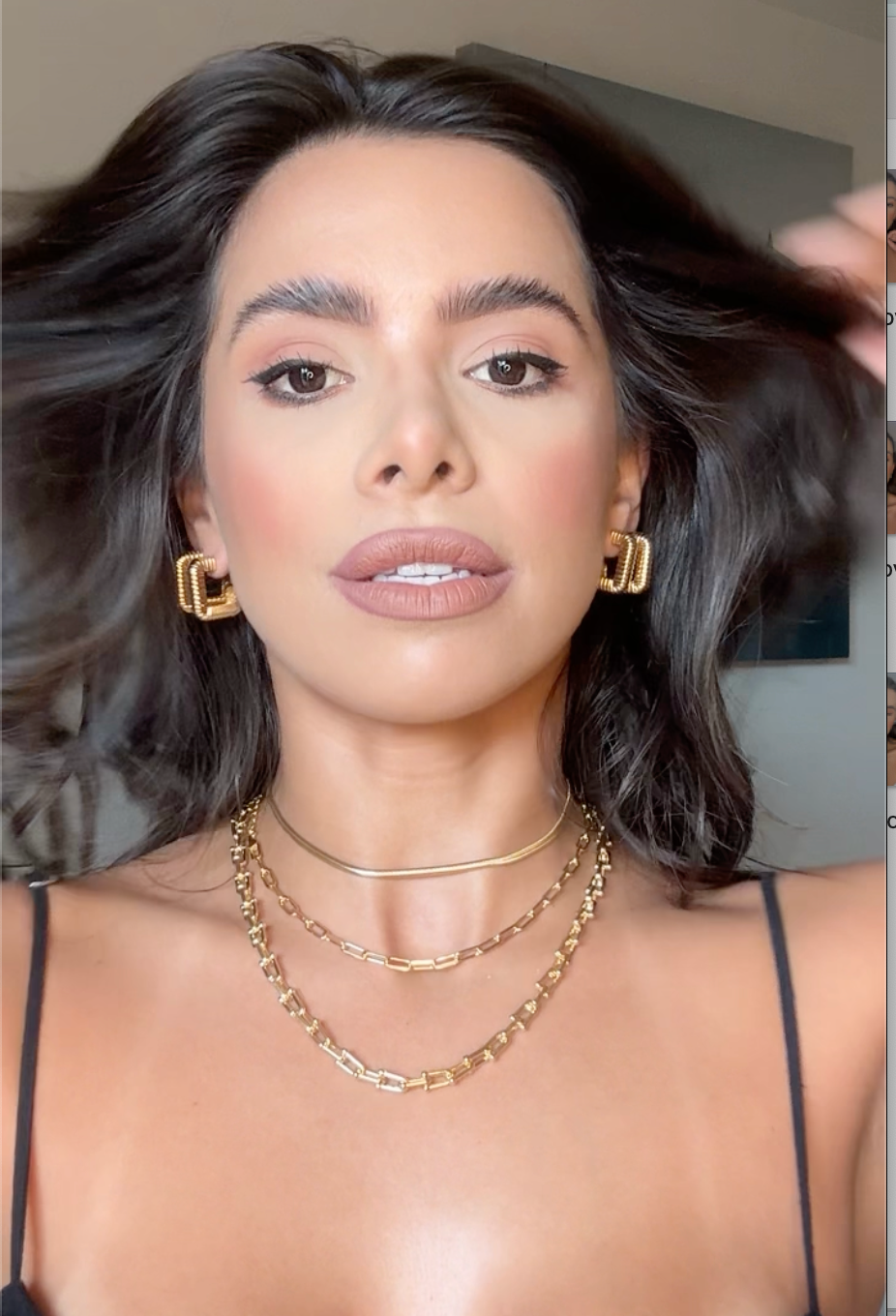 Colar Elo Texana Banhado a Ouro 18K
