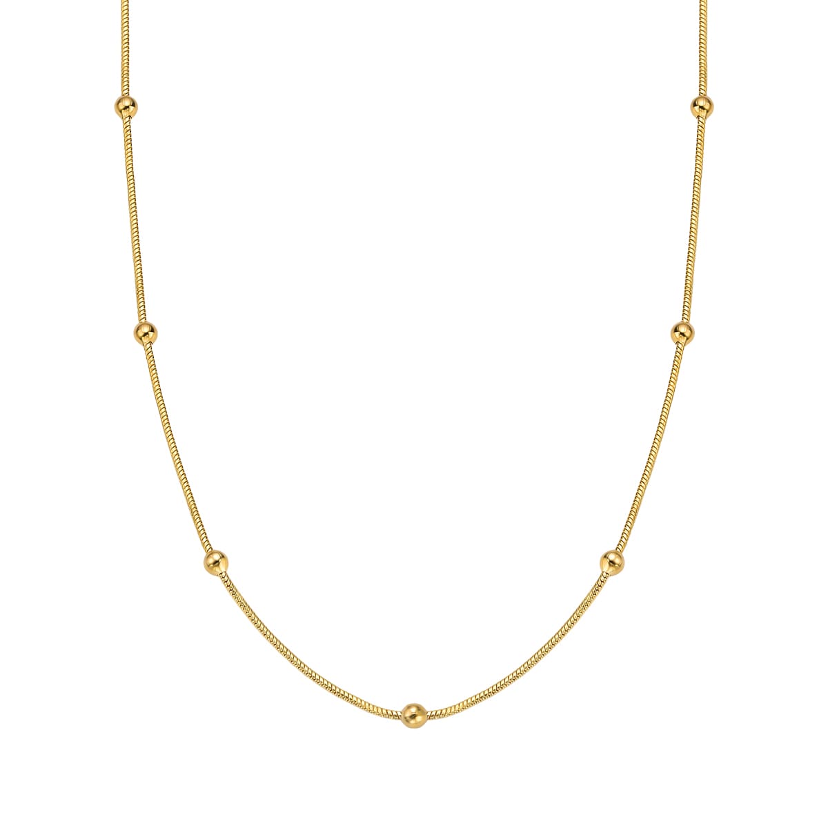 Colar Bolinhas Banhado a Ouro 18k - Mafê Acessórios