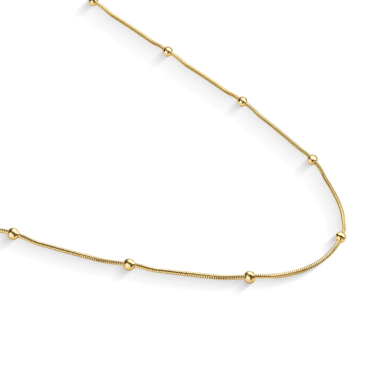 Colar Bolinhas Banhado a Ouro 18k - Mafê Acessórios