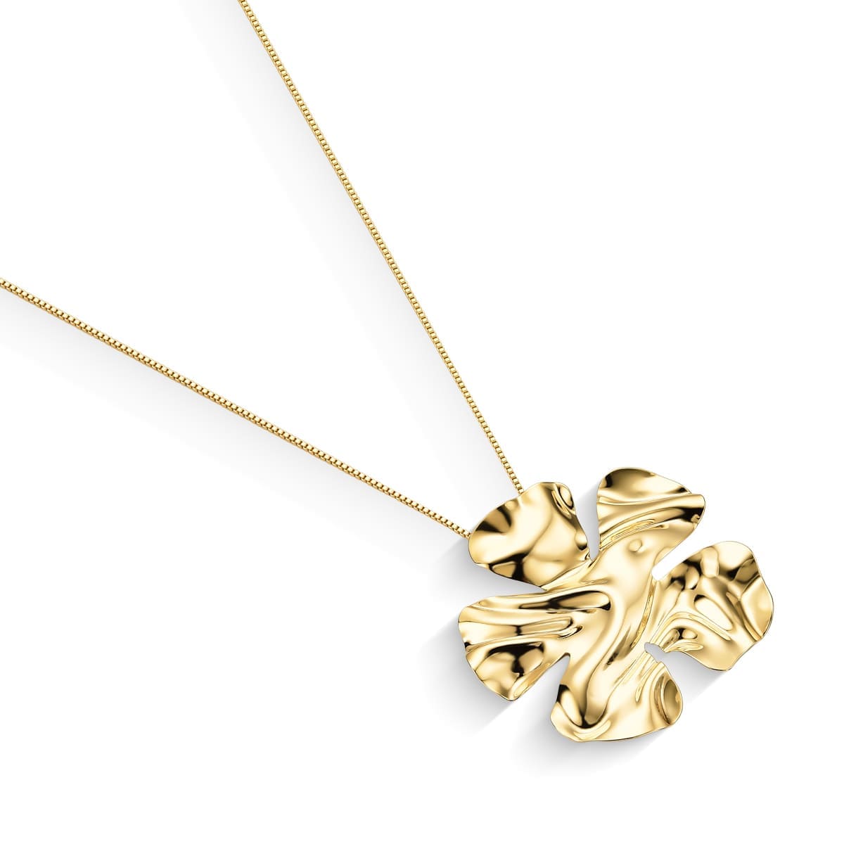 Colar Florais Banhado A Ouro 18k - Mafê Acessórios