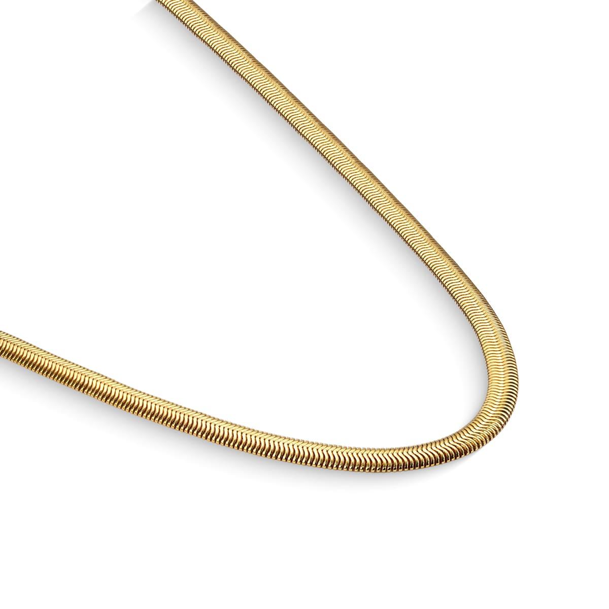 Colar Malha Banhado a Ouro 18k - Mafê Acessórios